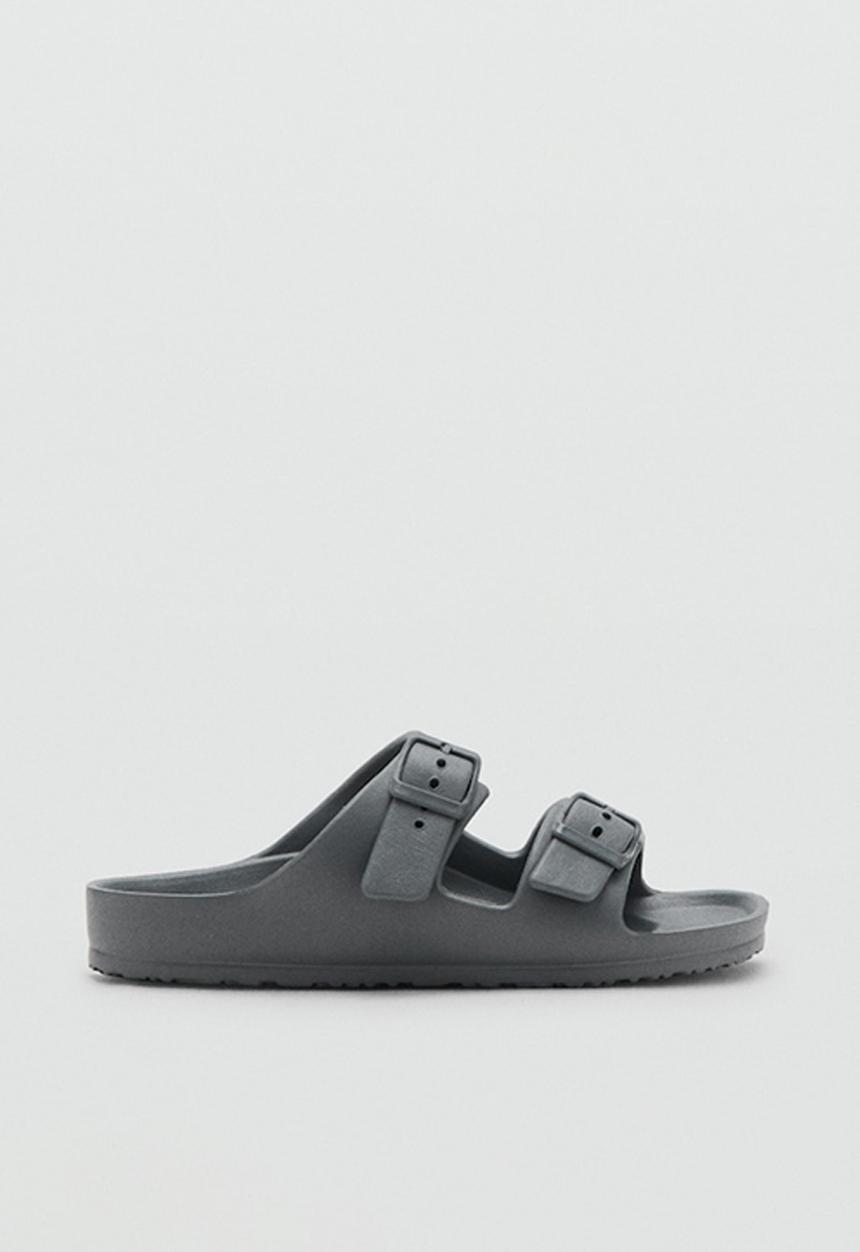 MANGO - Beach Shoes Paua - Charcoal 1