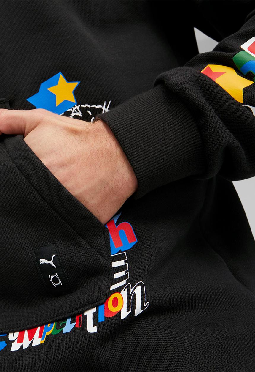 PUMA - Trash talk Hoodie 1 - Puma Black