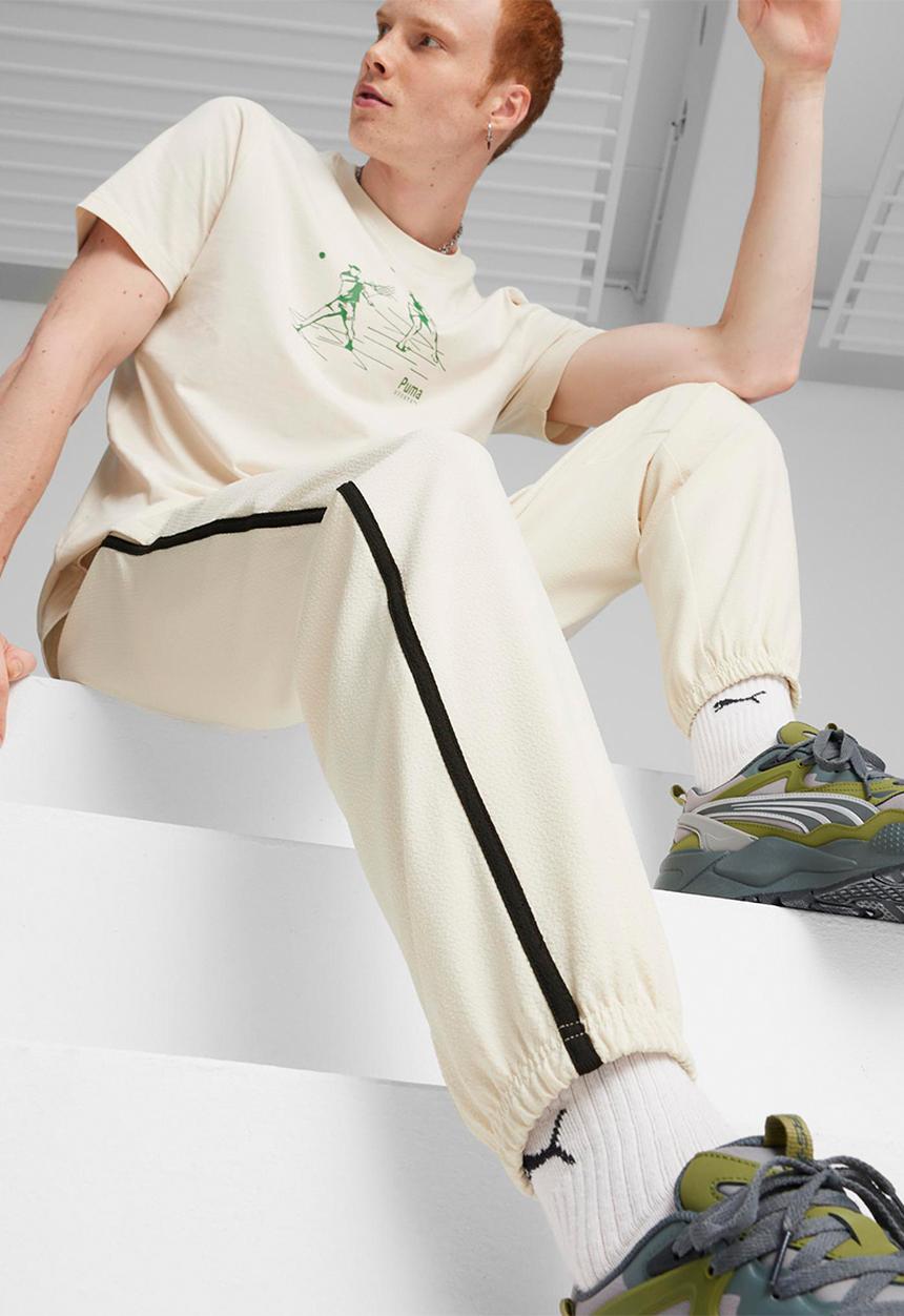 PUMA - Puma team Track Pant WV - Alpine Snow