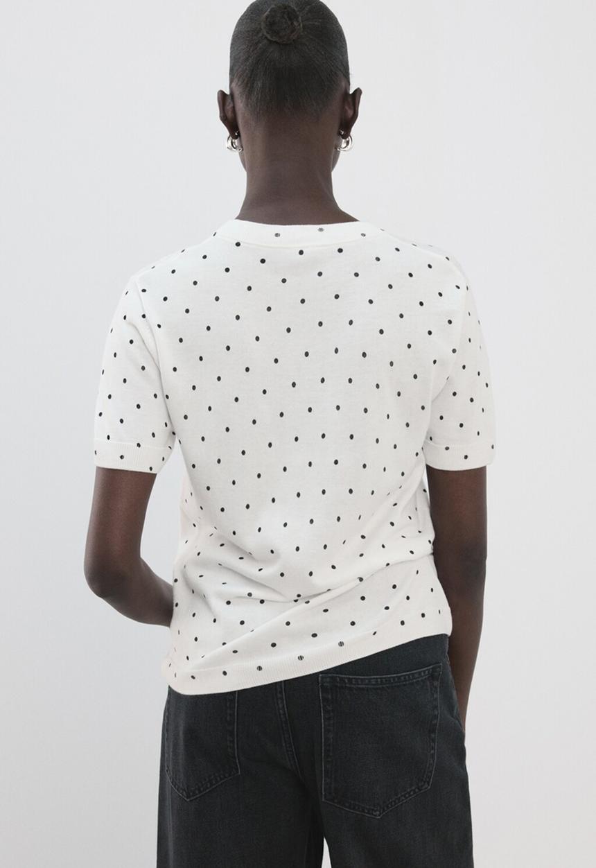 MANGO - Sweater sevilla - natural