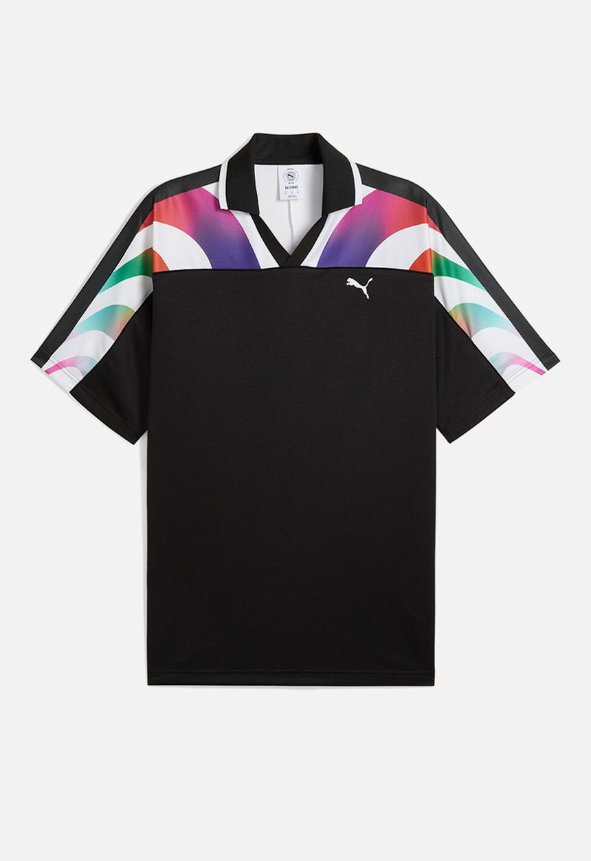 PUMA - Equal love confederation football jersey - black