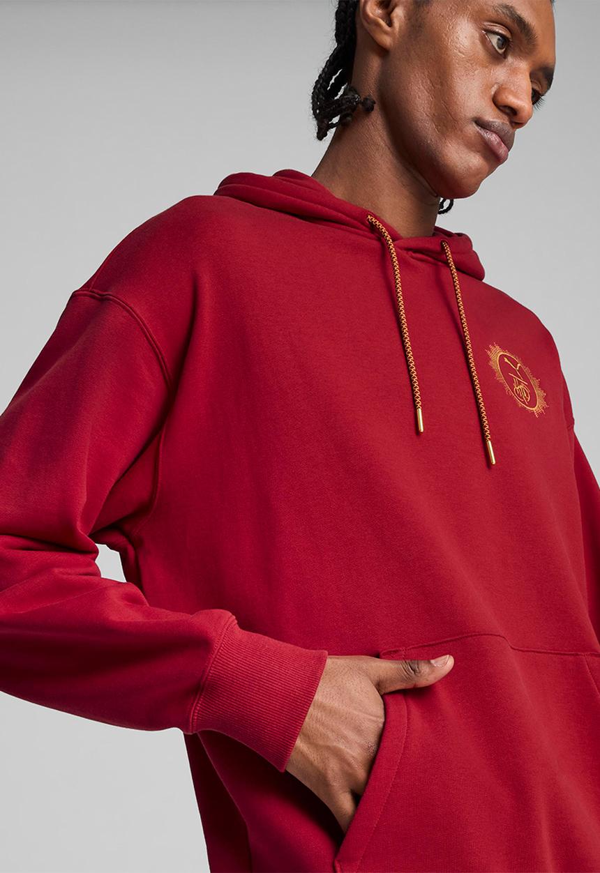 PUMA - Puma x Harry Potter Relaxed Graphic Hood - red