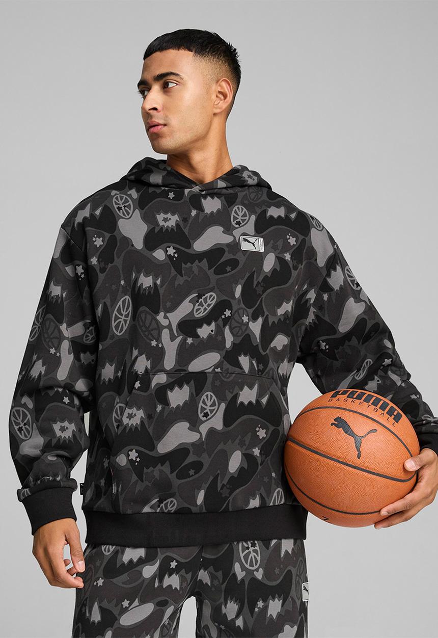 PUMA - Dress Code Camo Hoodie - Puma Black