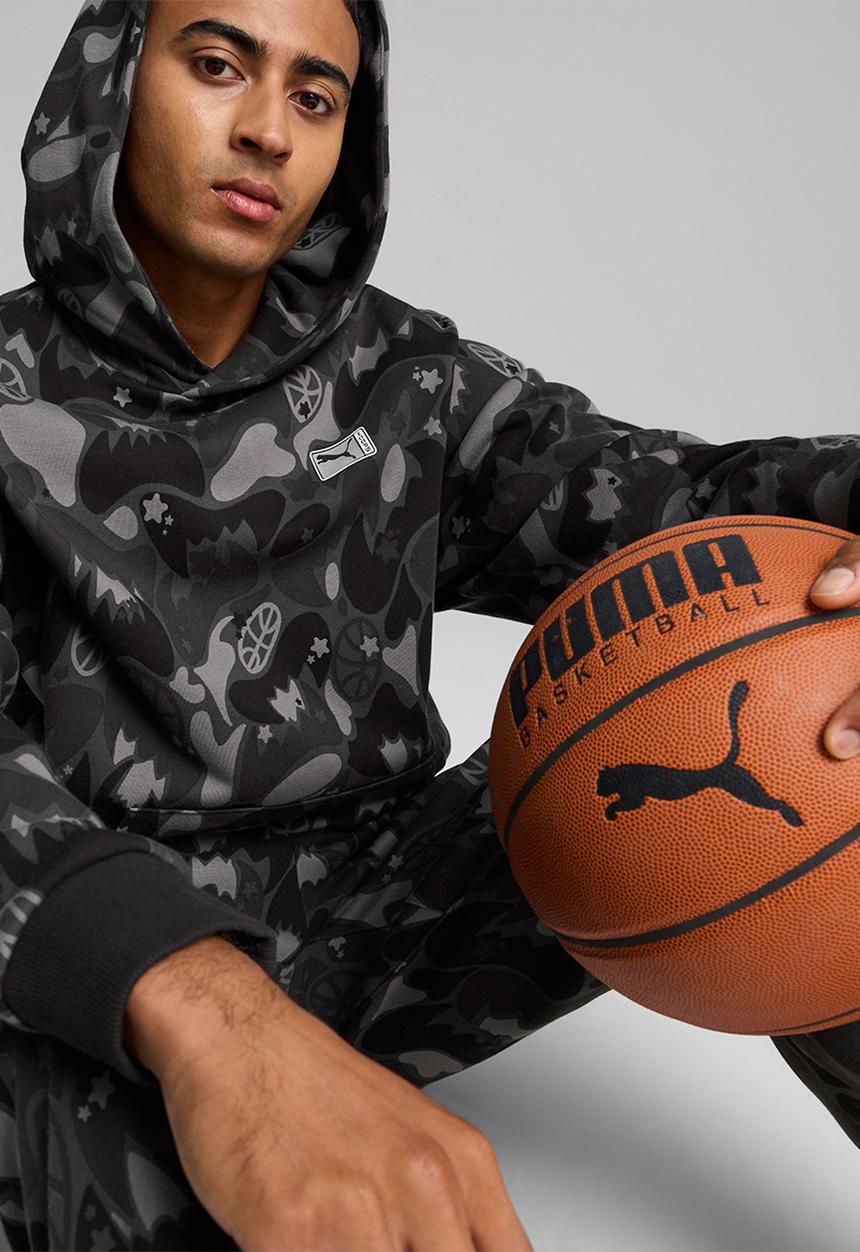 PUMA - Dress Code Camo Hoodie - Puma Black