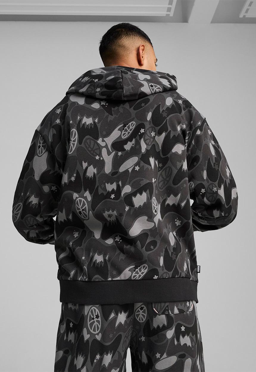 PUMA - Dress Code Camo Hoodie - Puma Black