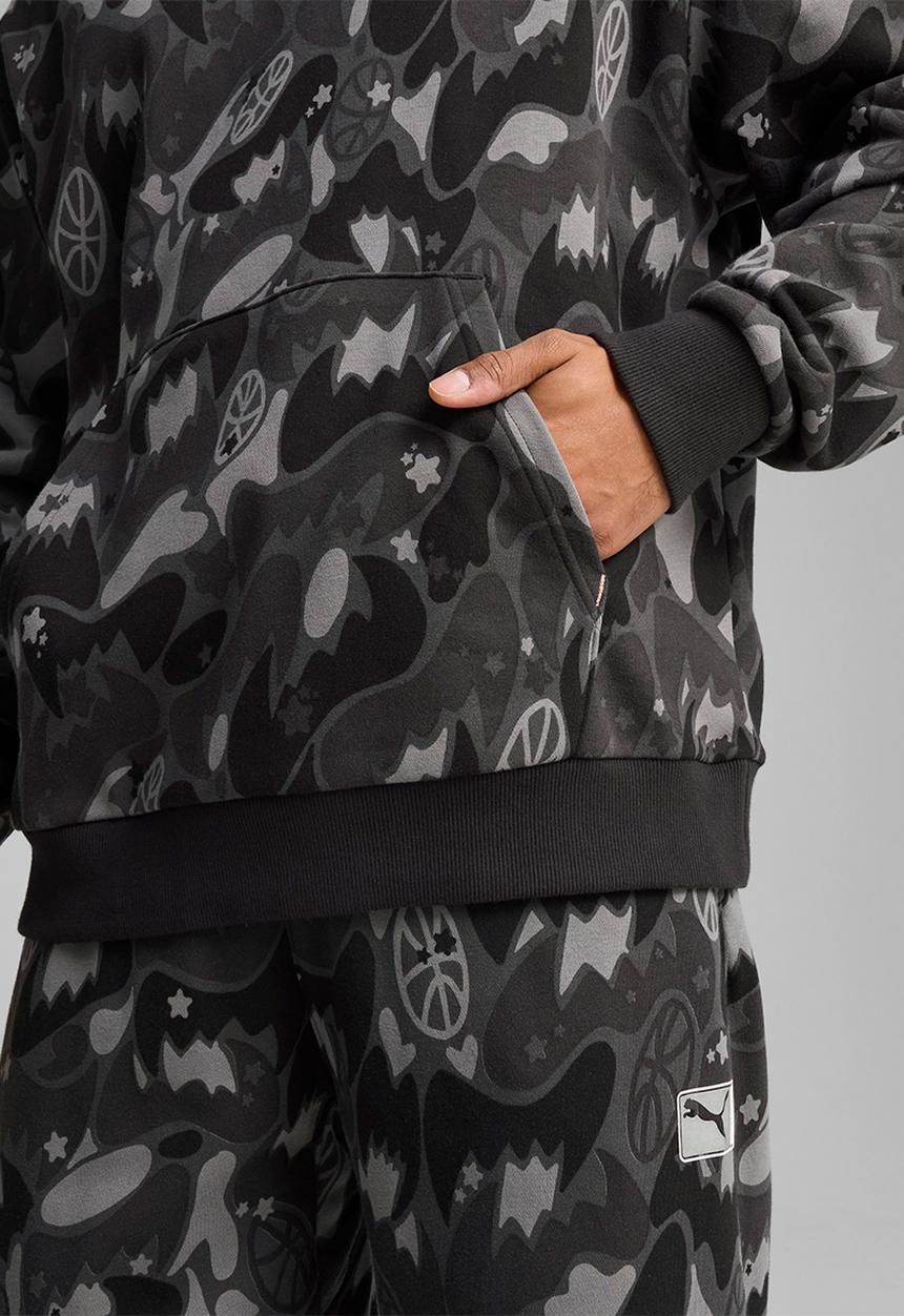 PUMA - Dress Code Camo Hoodie - Puma Black