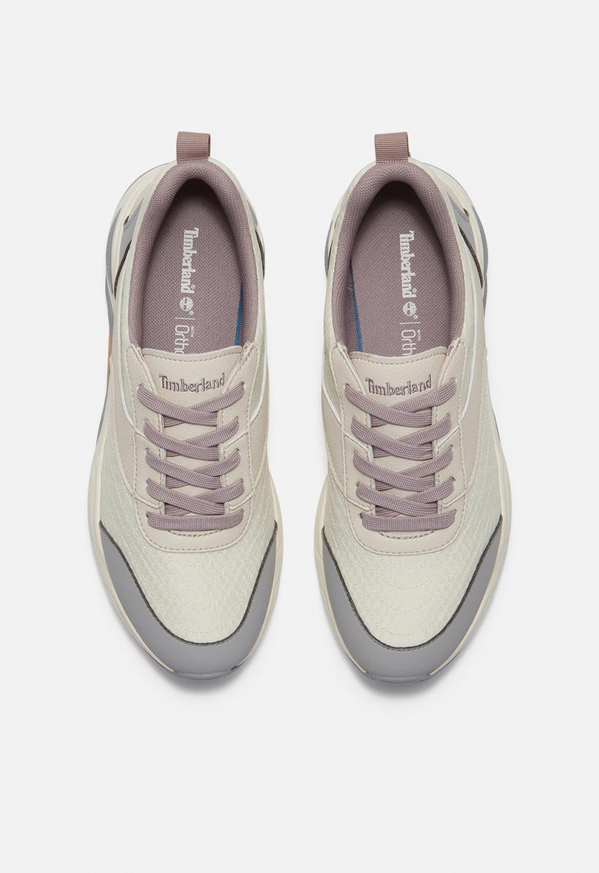 Timberland - Delphiville low lace up sneaker - natural mesh