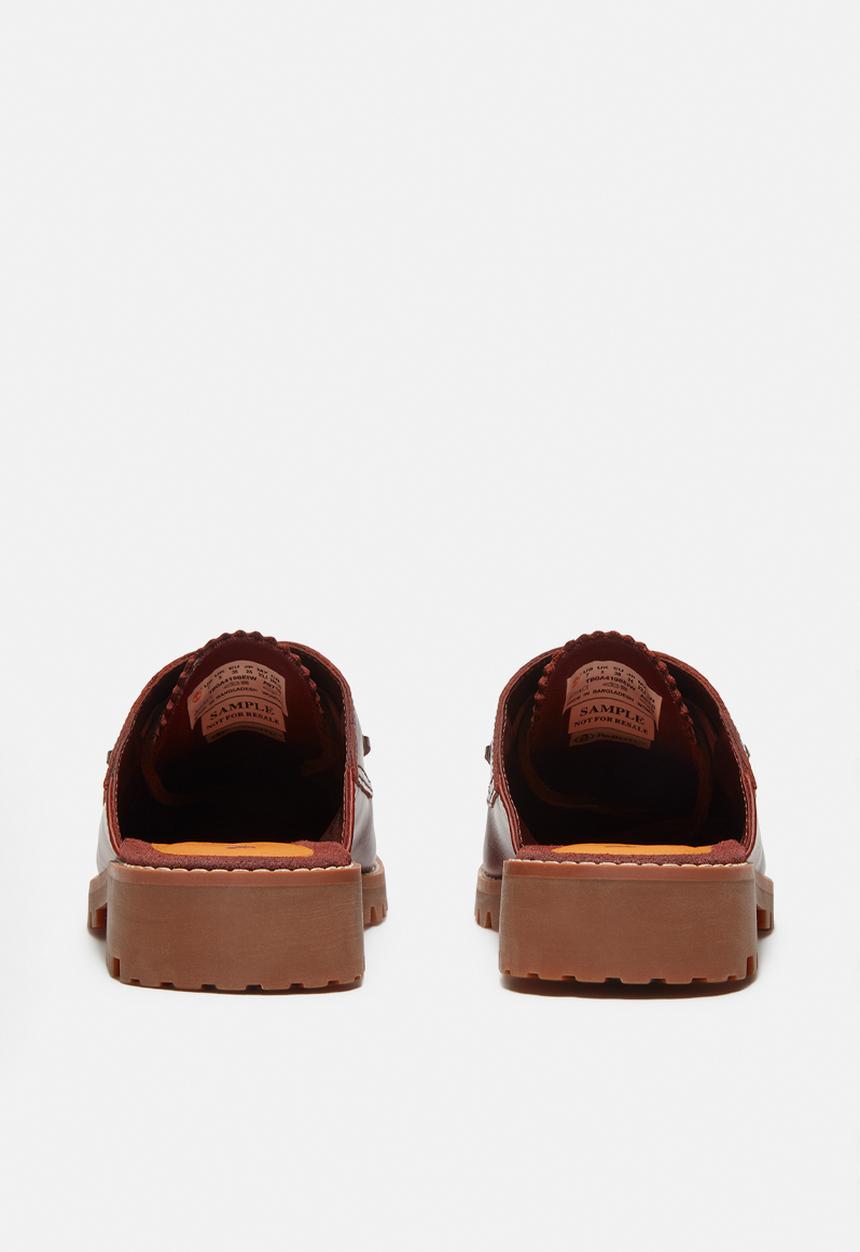 Timberland - Noreen mule shoe - burgundy full grain