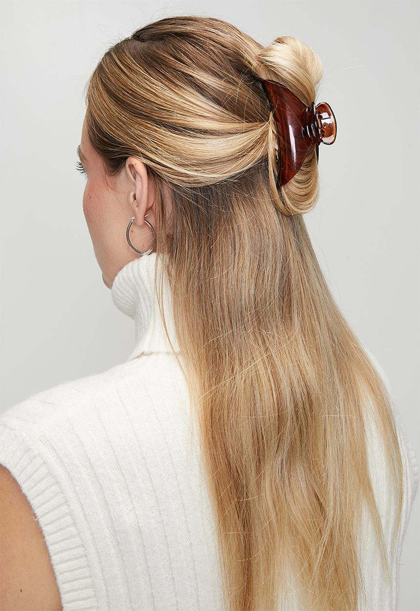 Tessa Design - Danae Claw Clip Set - Brown