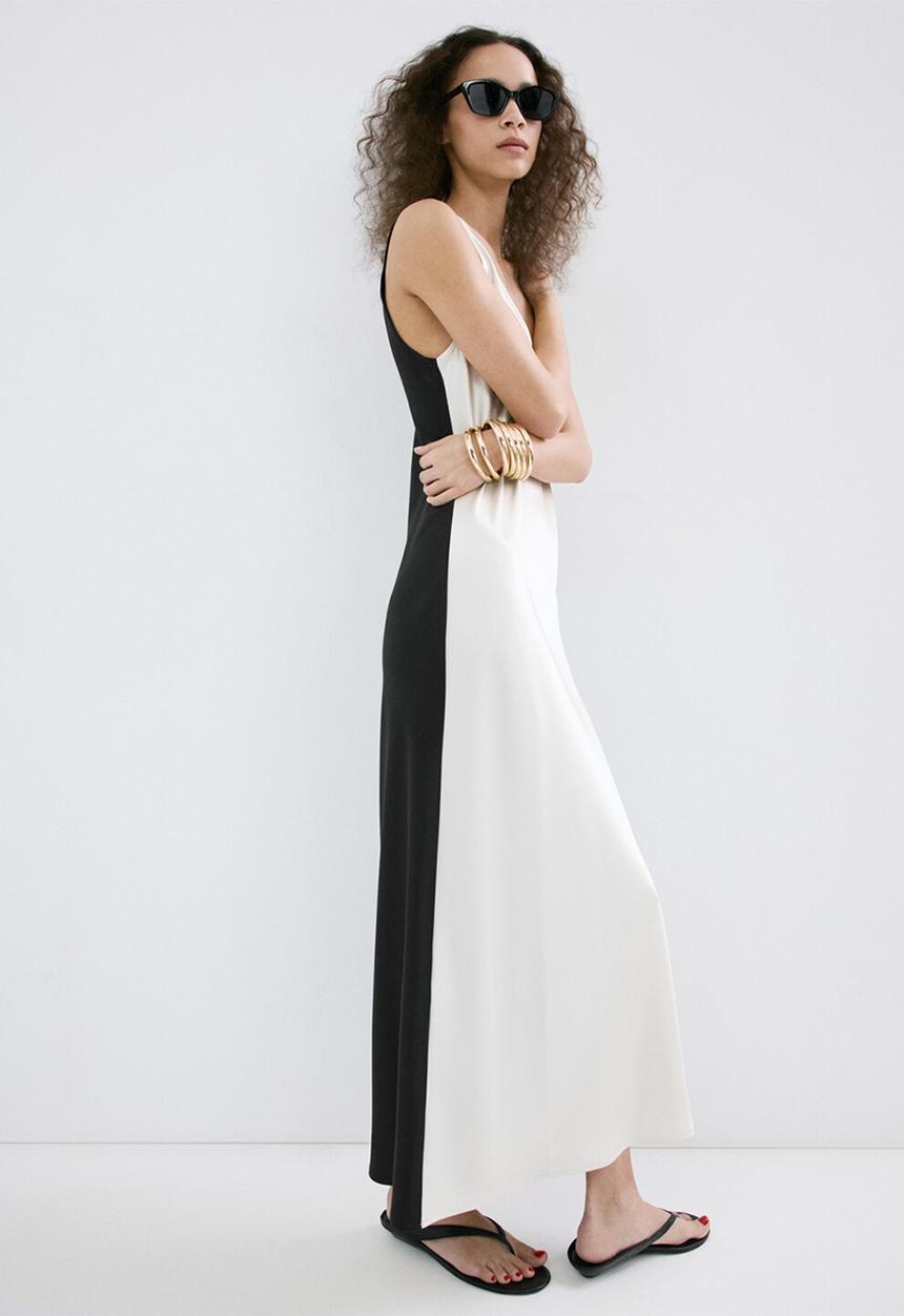 MANGO - Dress luis - light beige