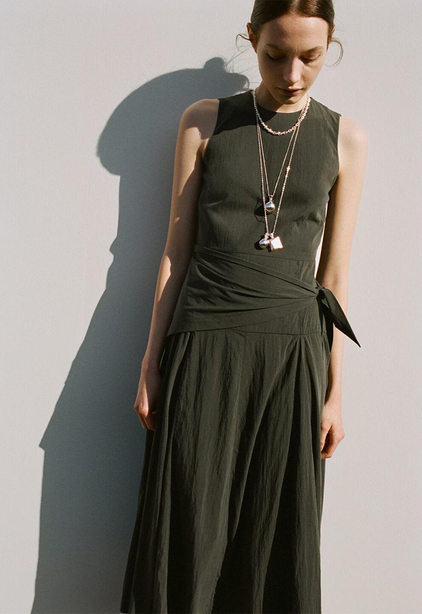 MANGO - Dress scarf - beige/khaki