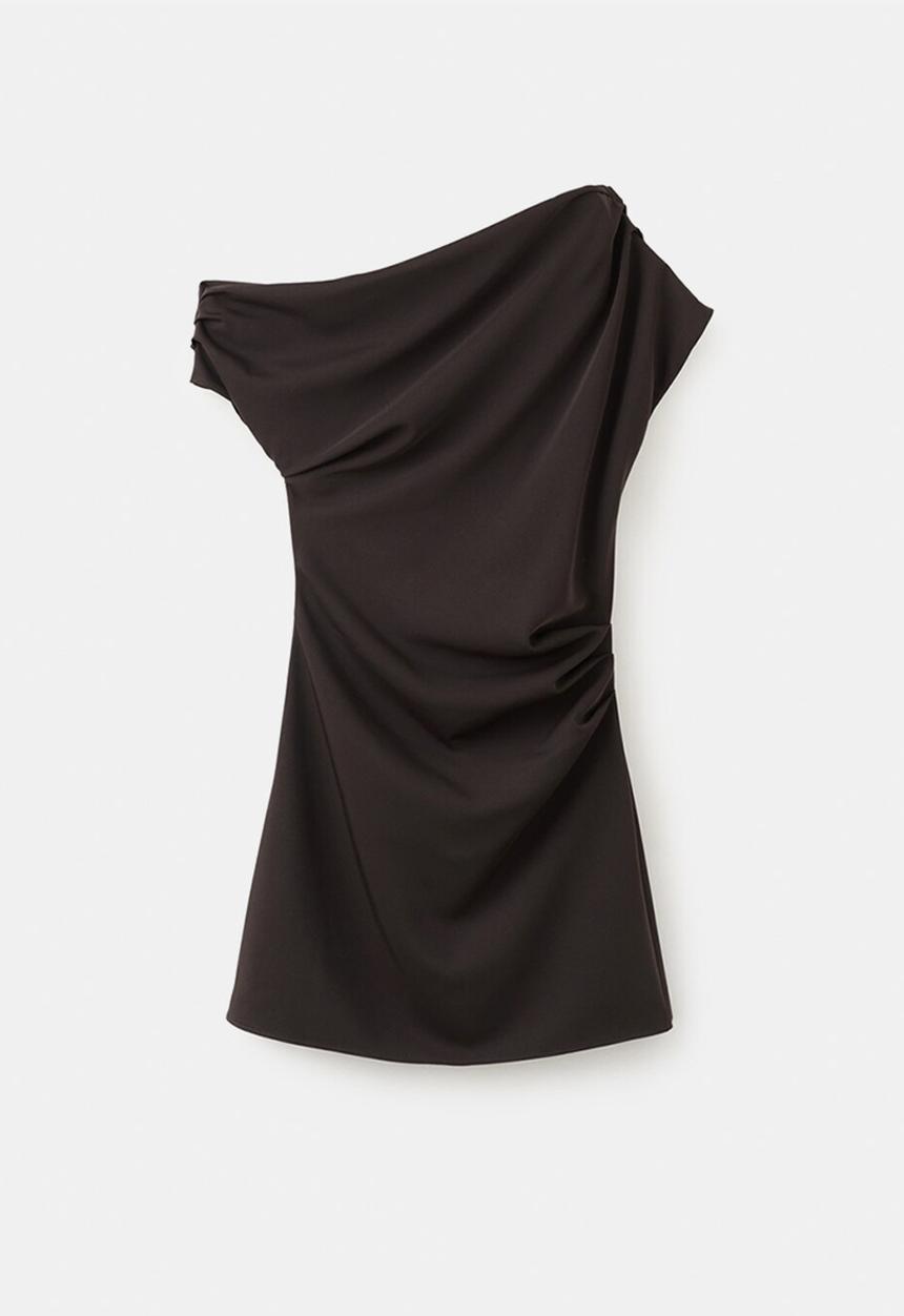 MANGO - Dress delia - brown
