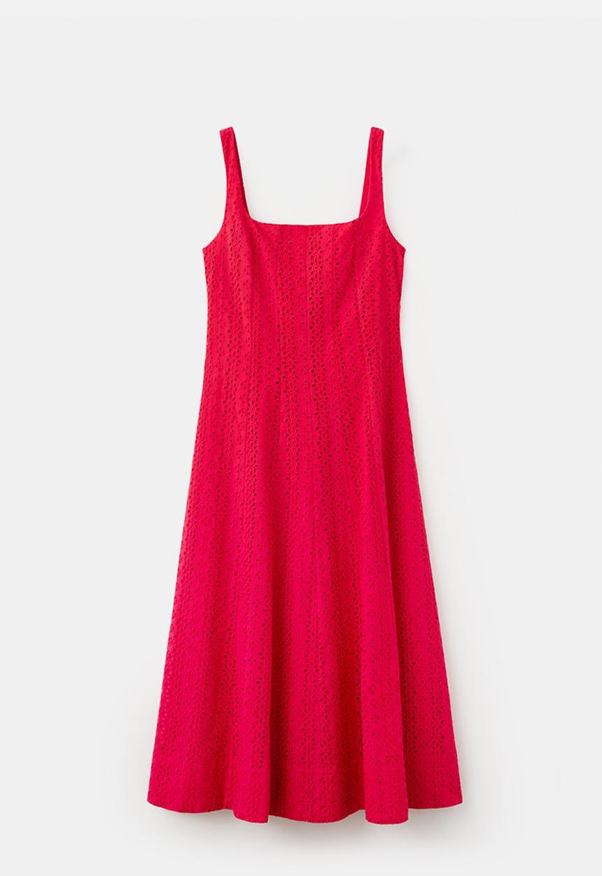 MANGO - Dress cardio - red