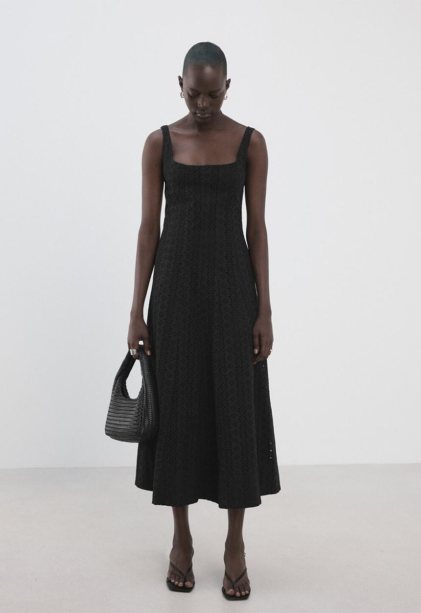 MANGO - Dress cardio - black