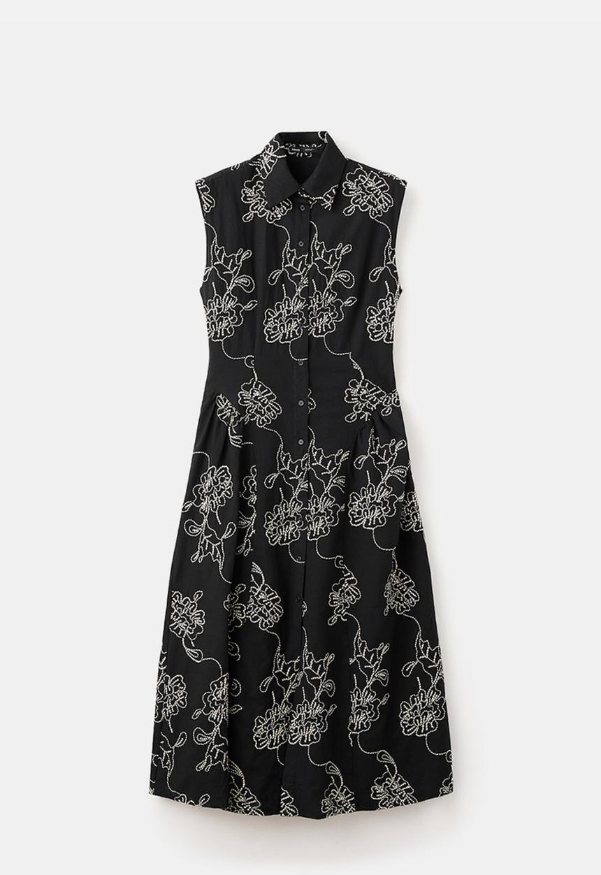 MANGO - Dress catarina - black