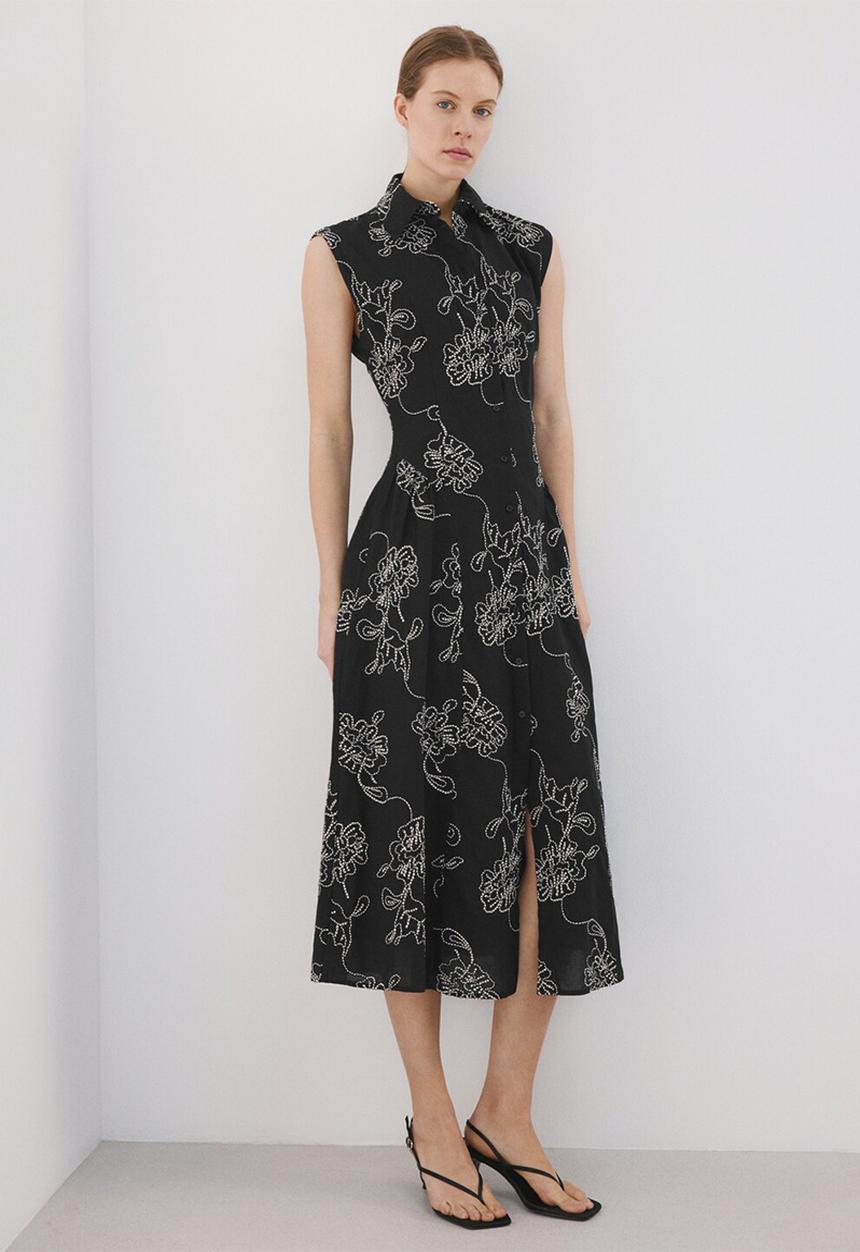 MANGO - Dress catarina - black