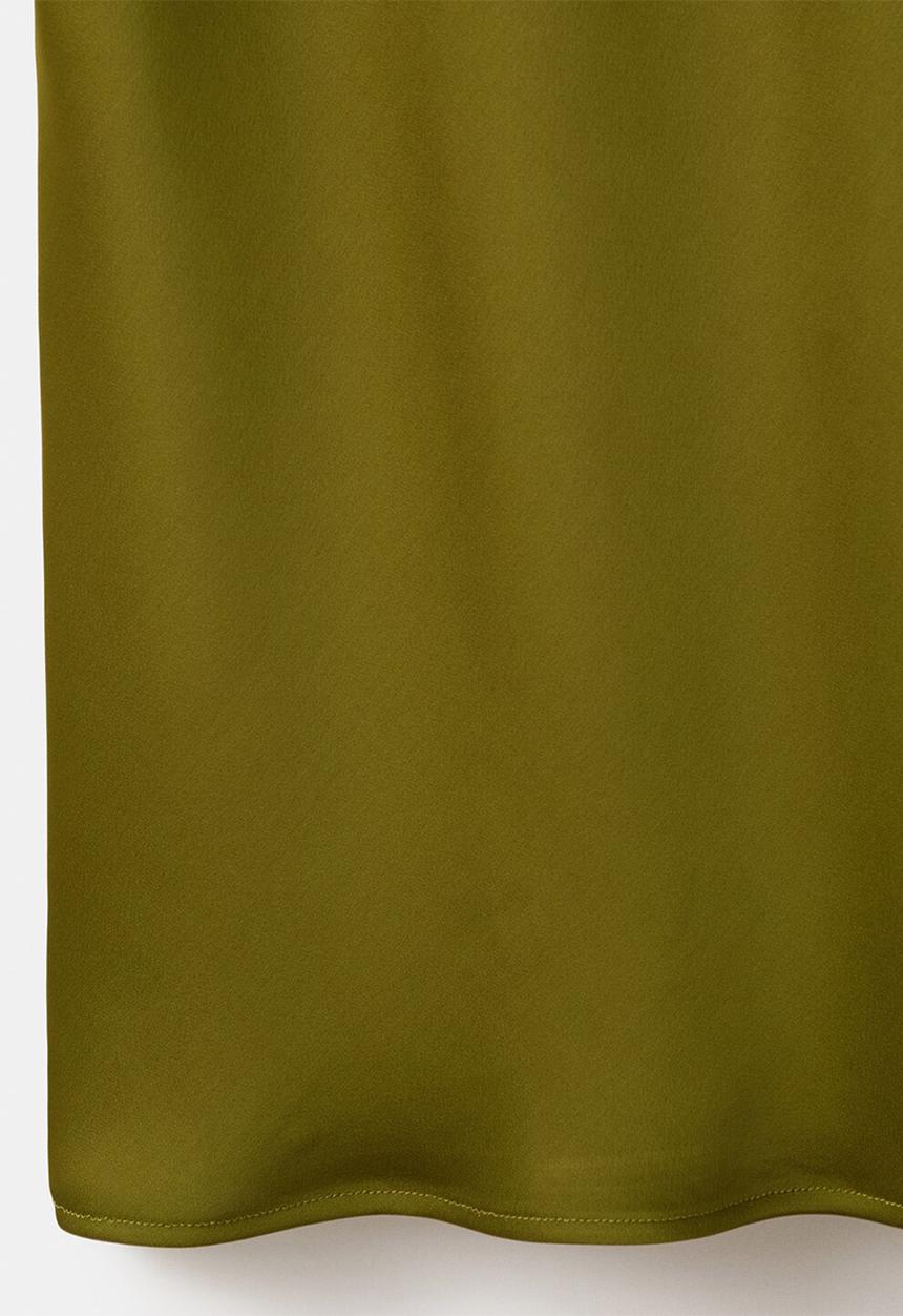 MANGO - Dress easy - green