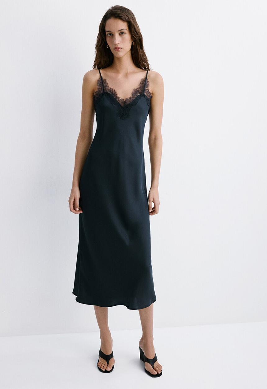 MANGO - Dress easy - navy