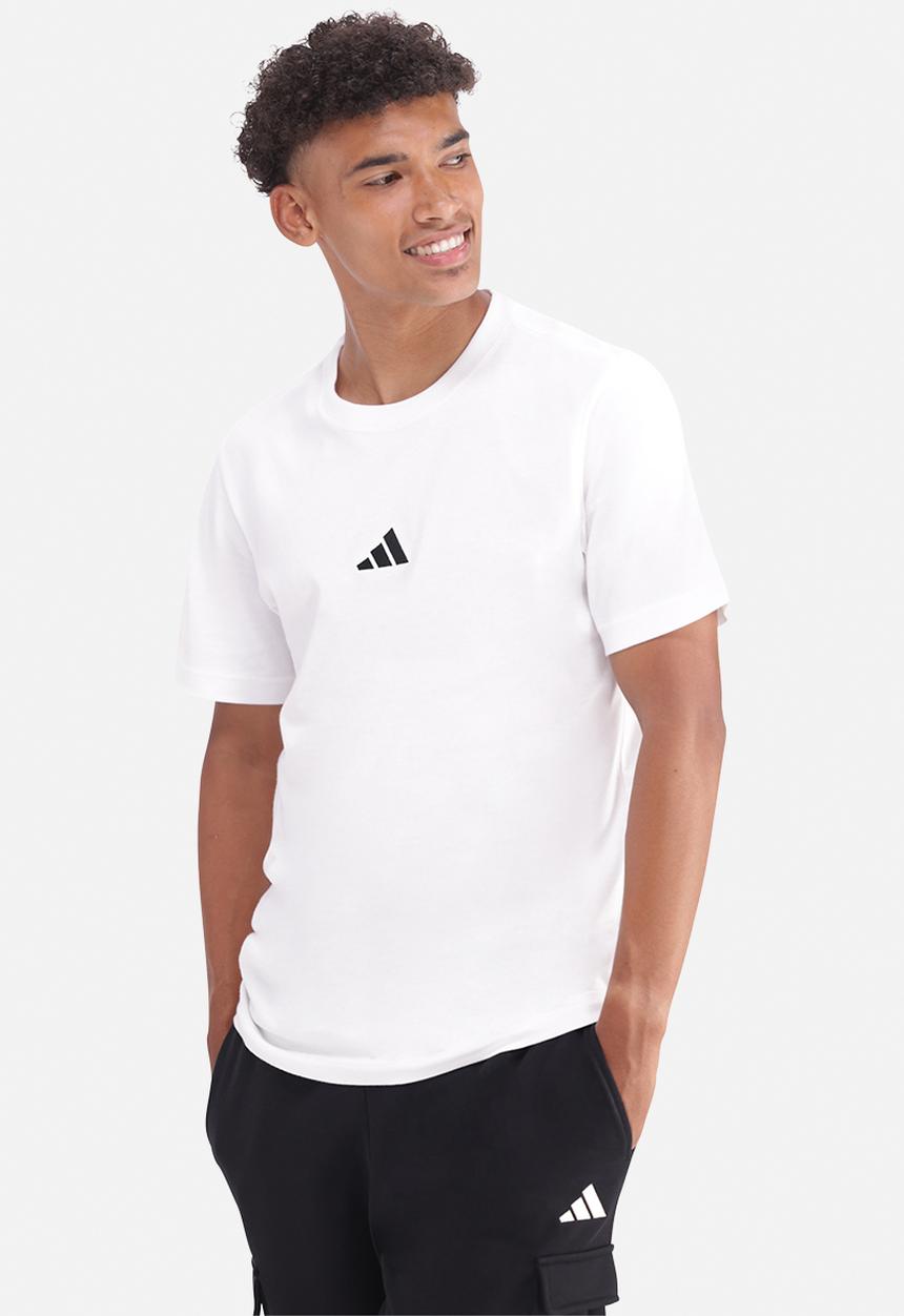 adidas Performance - Small Logo SJ Tee  - white/black