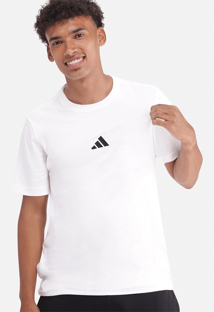 adidas Performance - Small Logo SJ Tee  - white/black