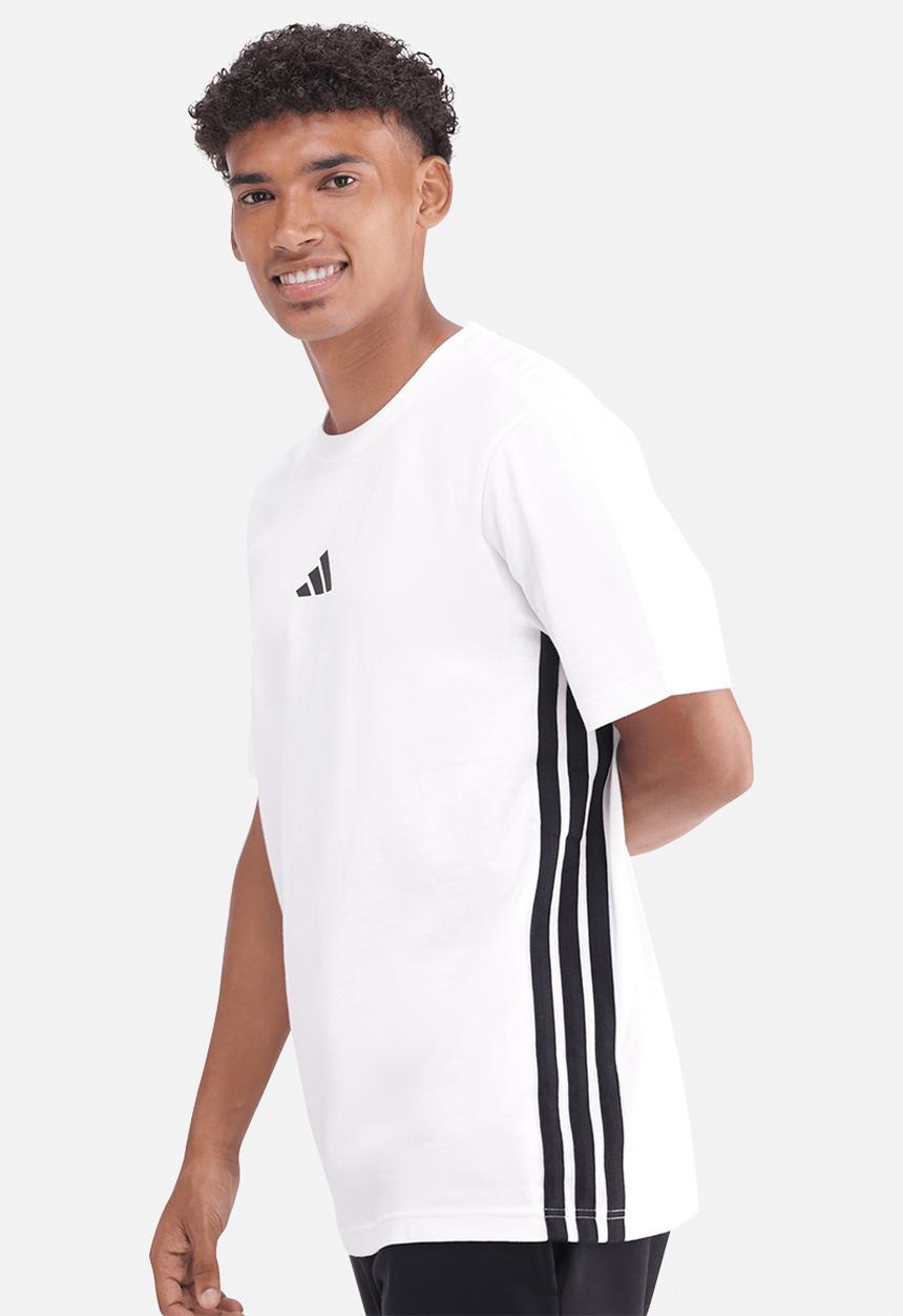 adidas Performance - 3-Stripe SJ Tee  - white/black