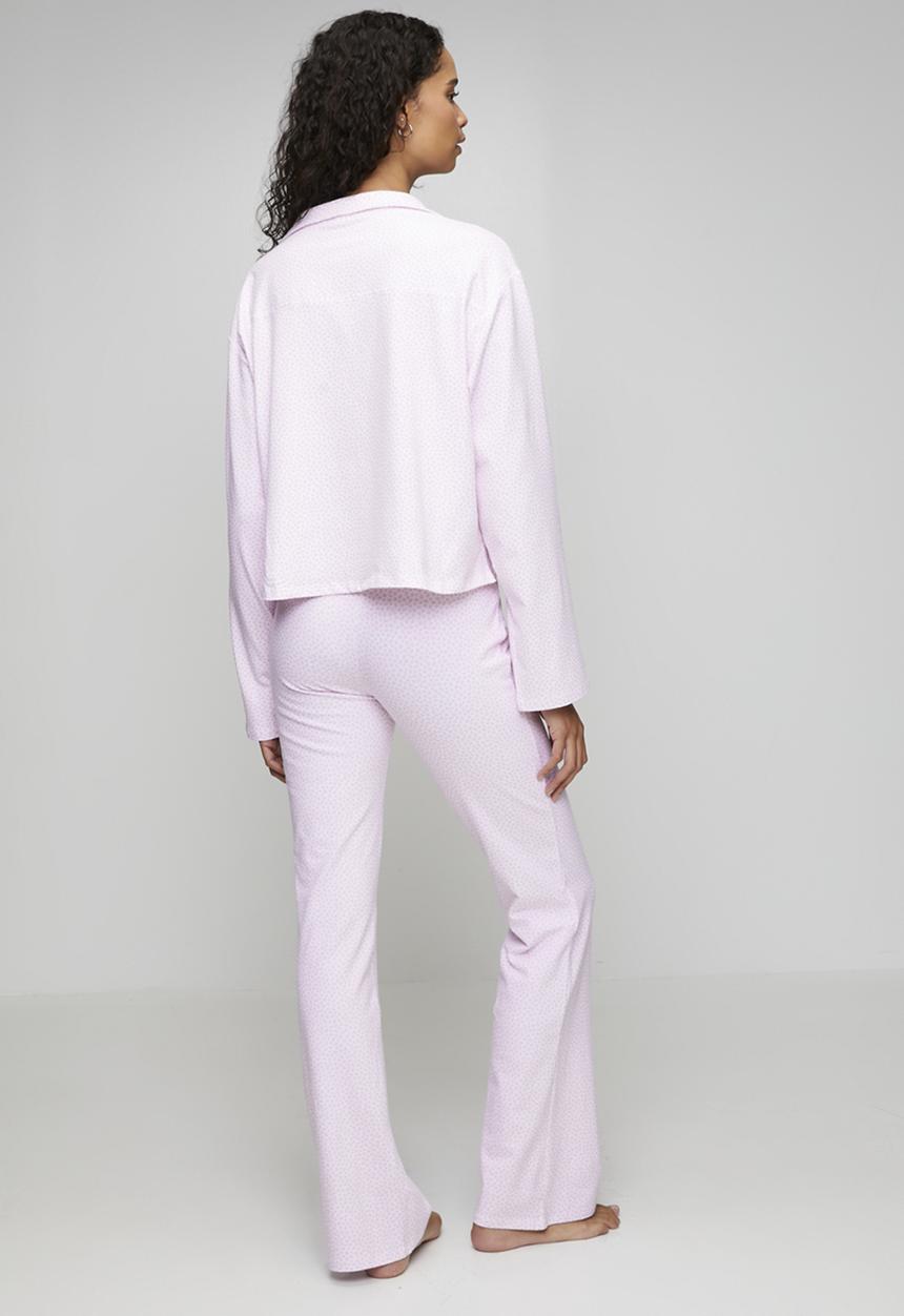 Cotton On - Dreamy soft flare pant set - pink kiss