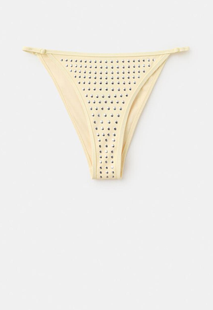 MANGO - Bikini pantie ibiza- yellow