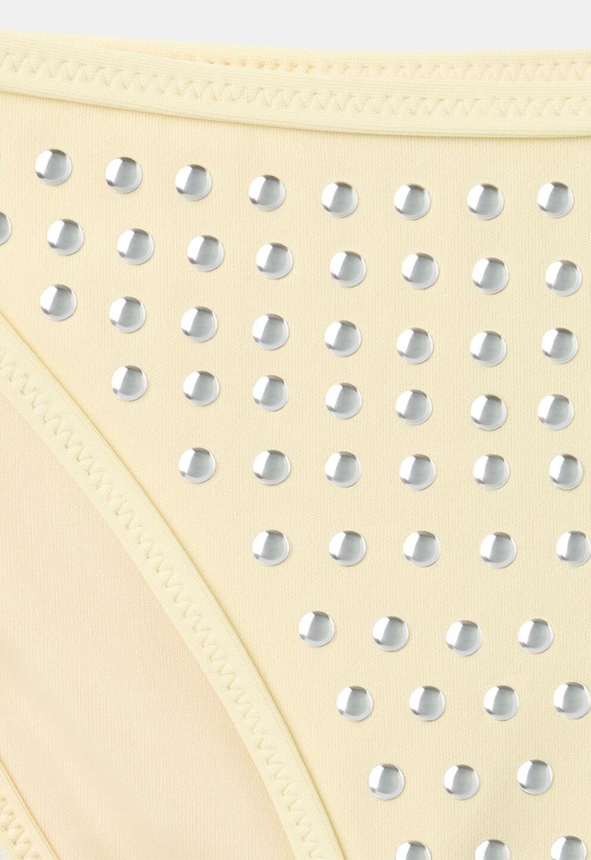 MANGO - Bikini pantie ibiza- yellow
