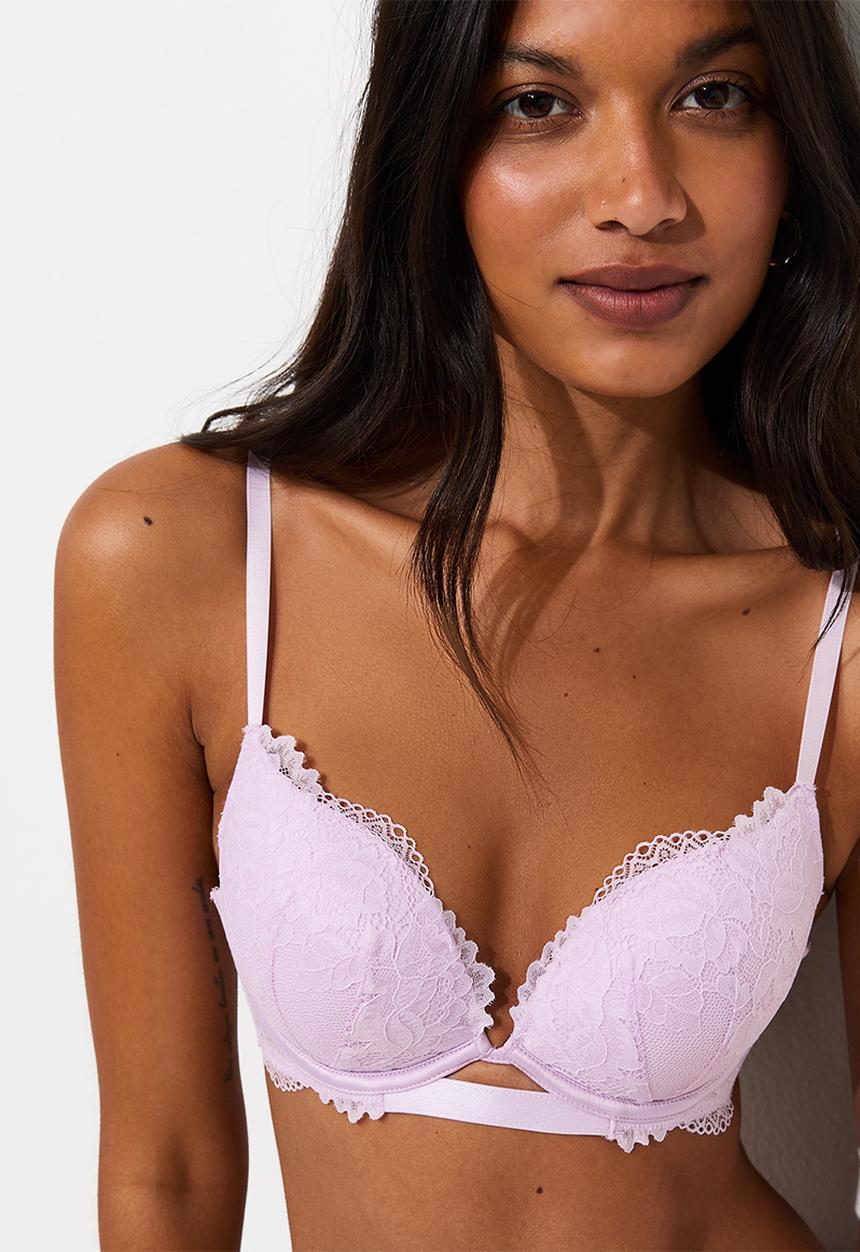 New Look - Emily lace pu - 55 lilac