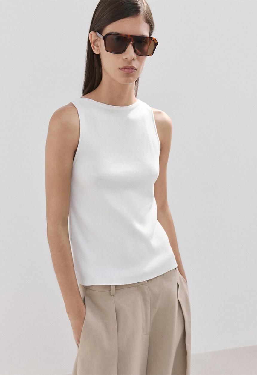 MANGO - Top suenyo - light beige