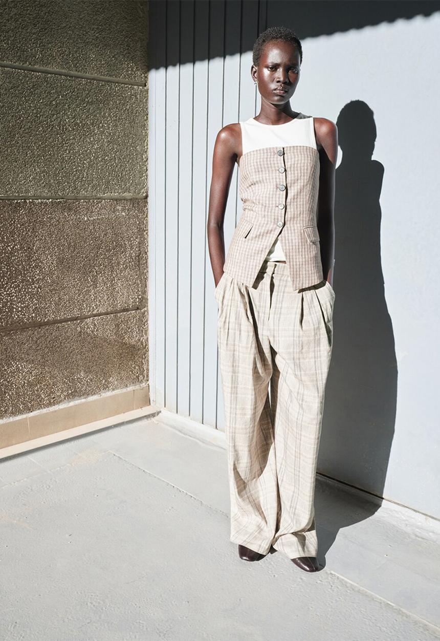 MANGO - Top felix - light/pastel grey 