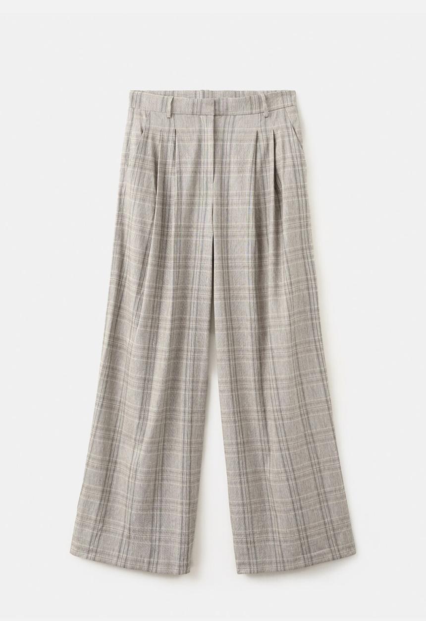 MANGO - Trousers martin - light/pastel grey