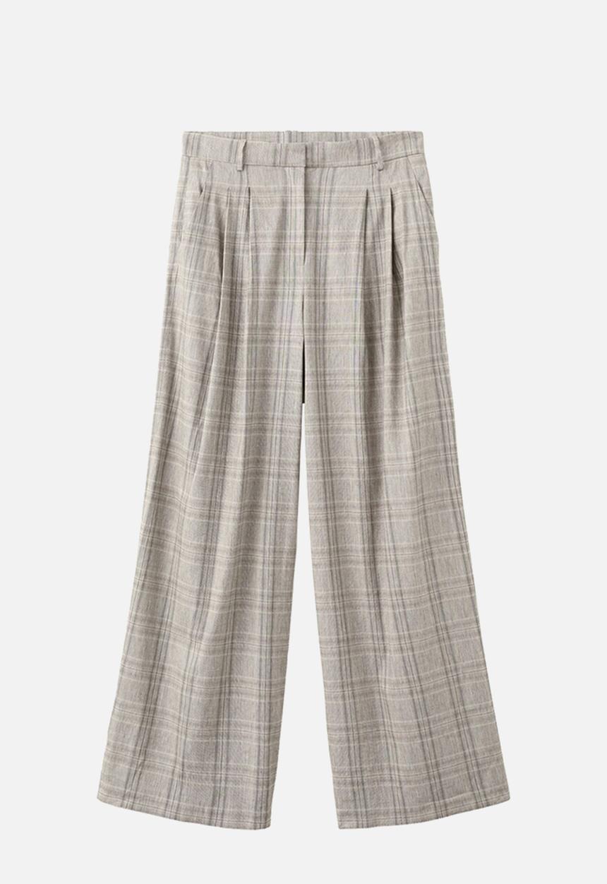 MANGO - Trousers martin - light/pastel grey