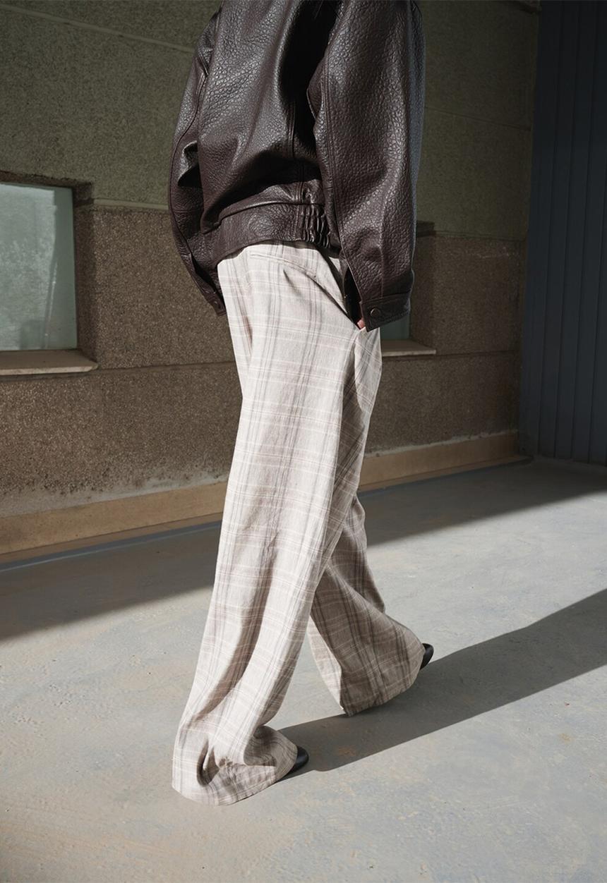 MANGO - Trousers martin - light/pastel grey