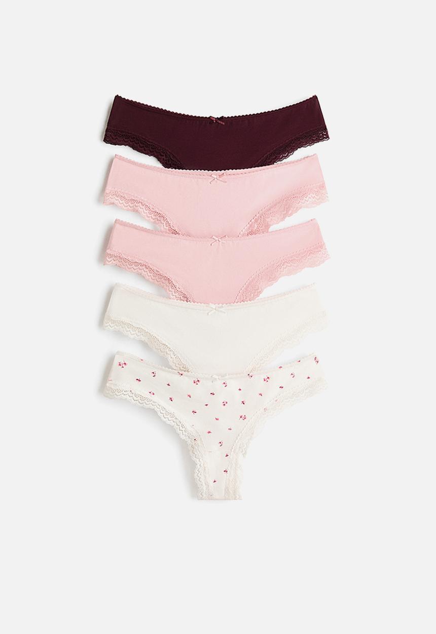 H&M - 5-Pack brazilian briefs - multi