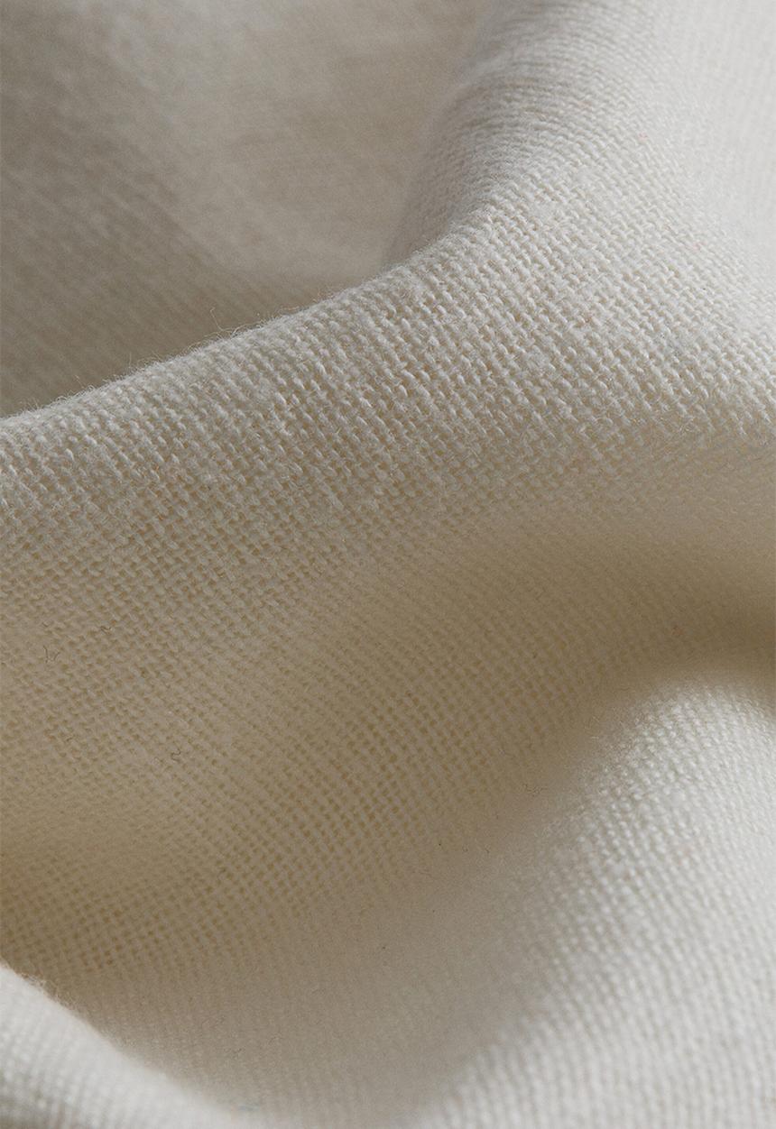 H&M - Linen-blend cushion cover - white