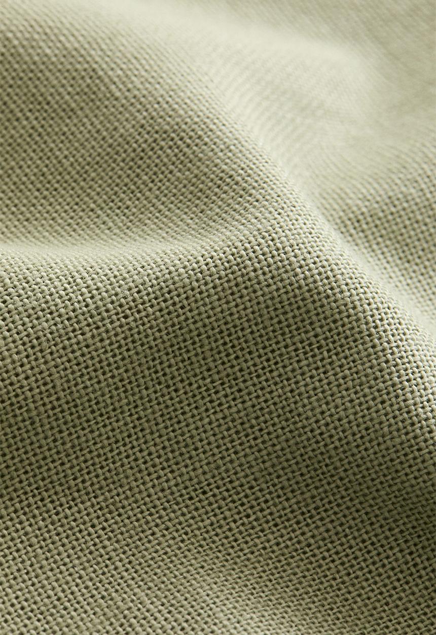 H&M - Linen-blend cushion cover - sage green