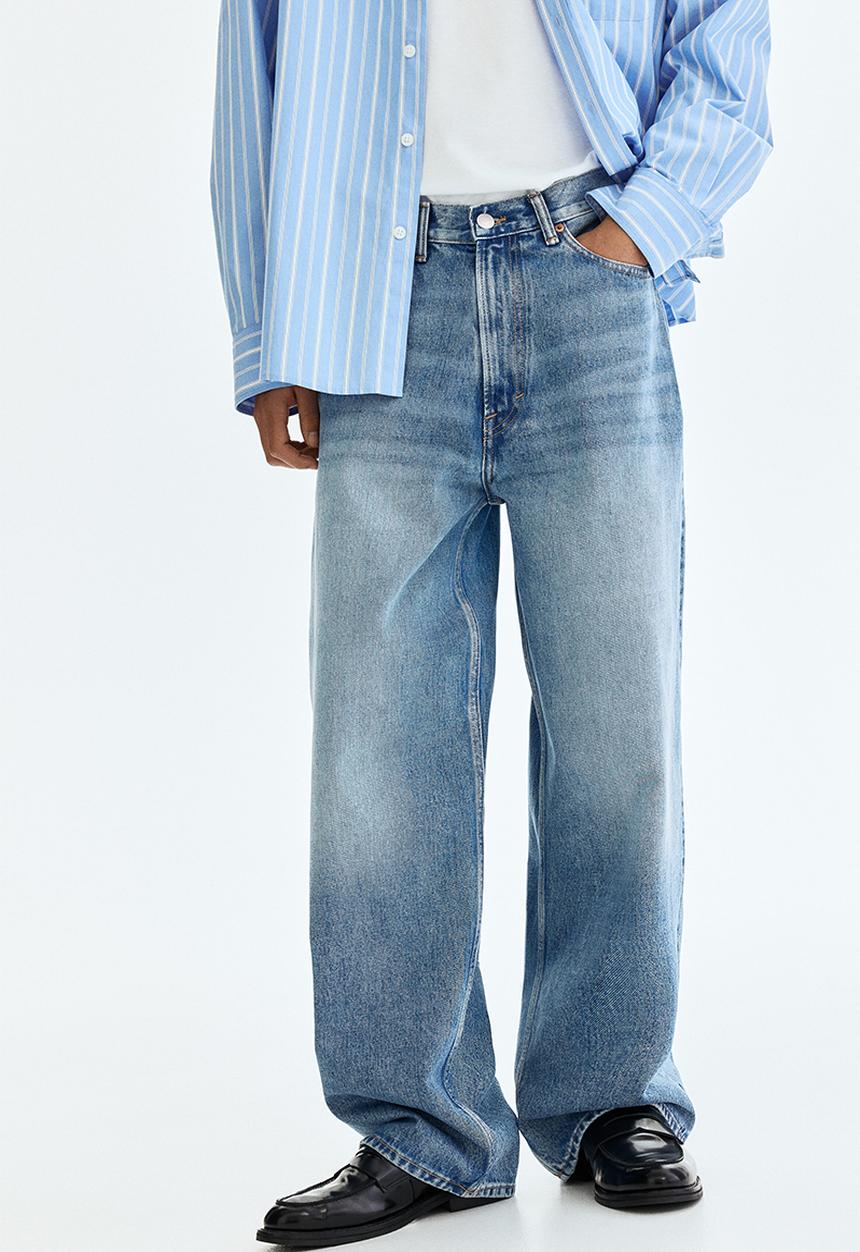 H&M - Baggy jeans - denim blue