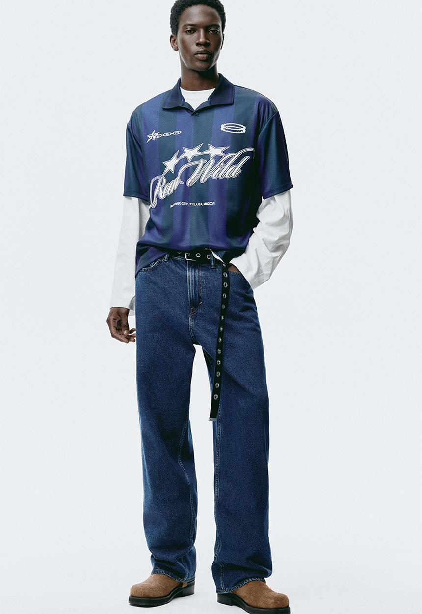 H&M - Baggy jeans - dark denim blue