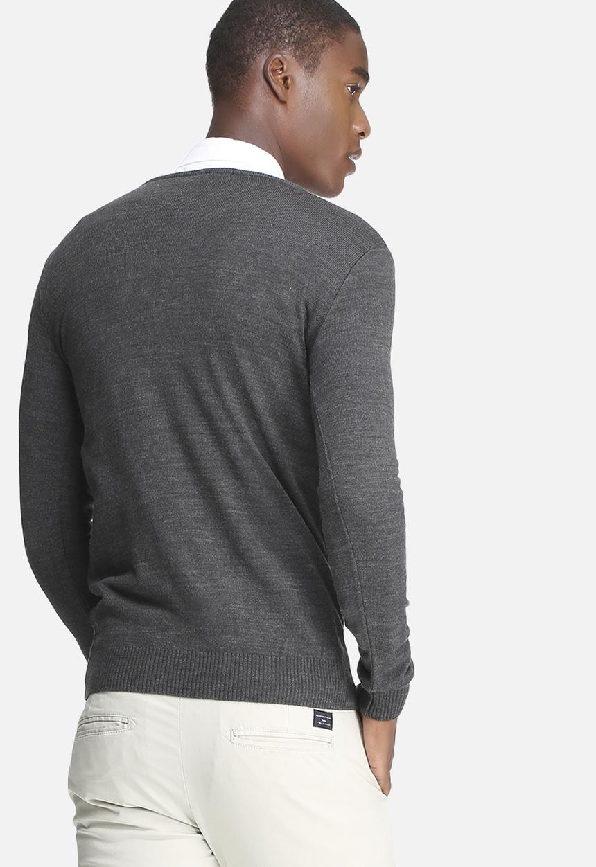 basicthread - Basic V-neck pullover 