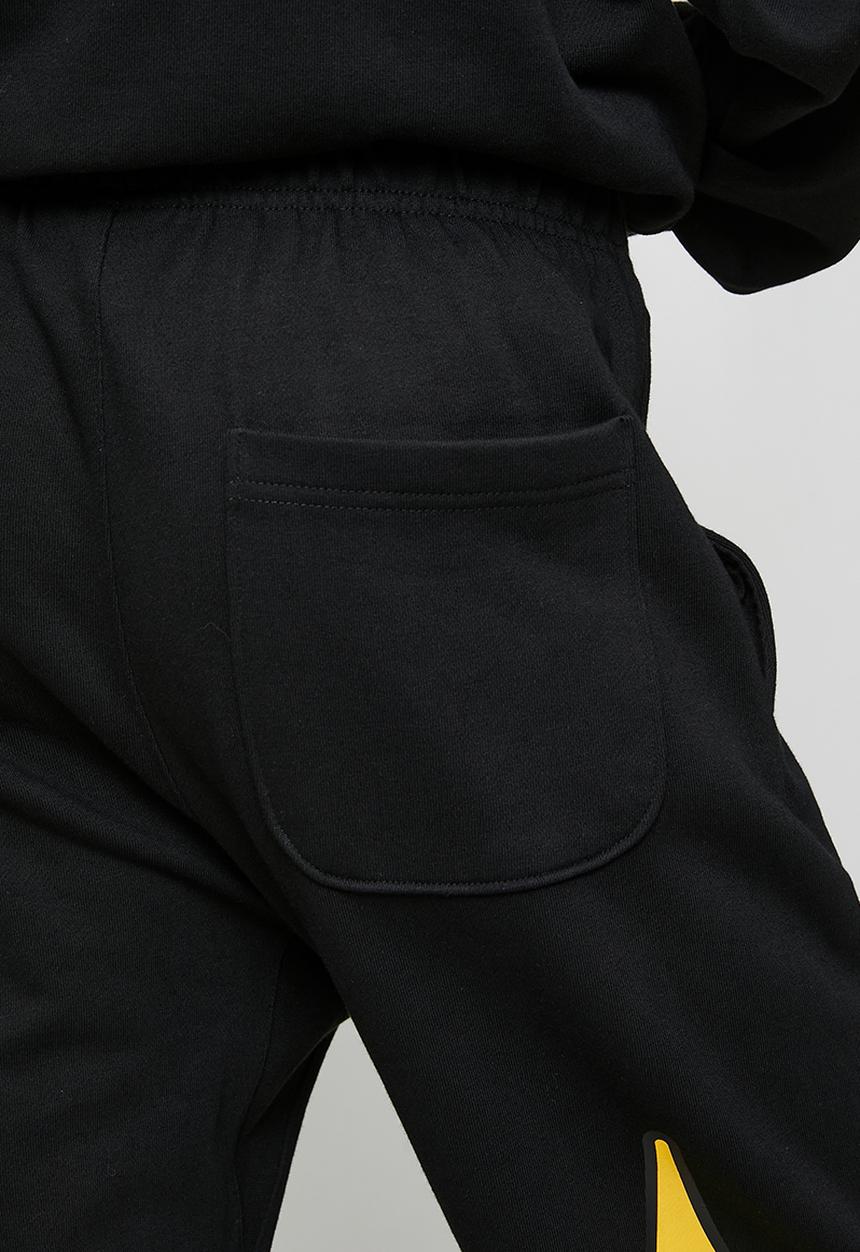 GALXBOY - ANGEL STAR PANTS - BLACK