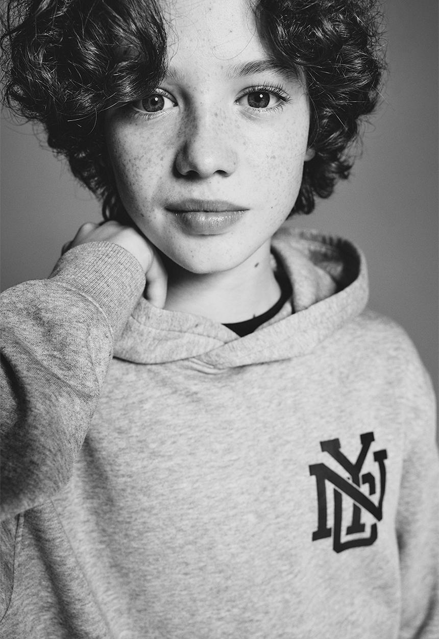 H&M - Hoodie - grey marl/nyc