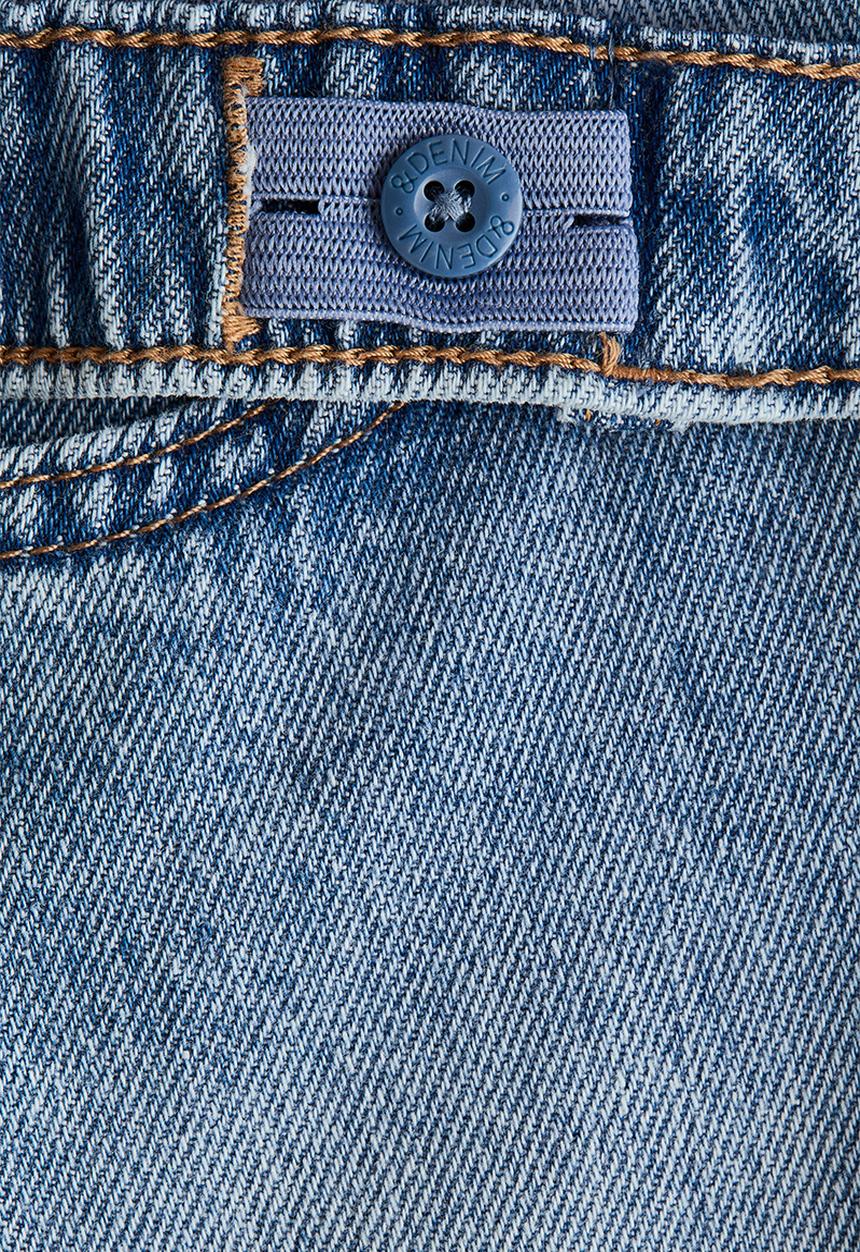H&M - Relaxed tapered fit jeans - denim blue