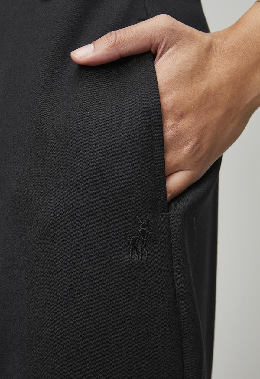 POLO - Wmn Maddi Wide Leg Wool Pant - Black