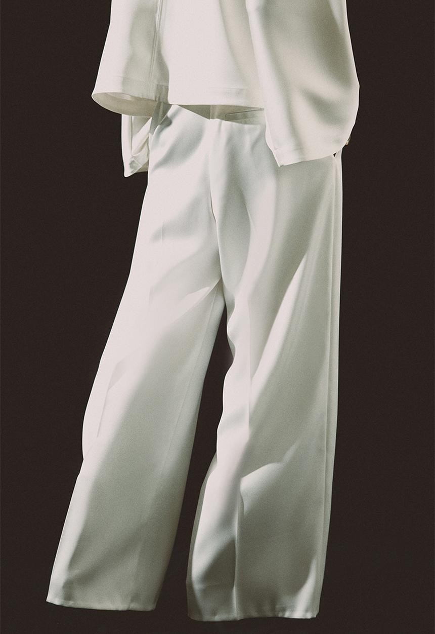 H&M - Wide trousers - white
