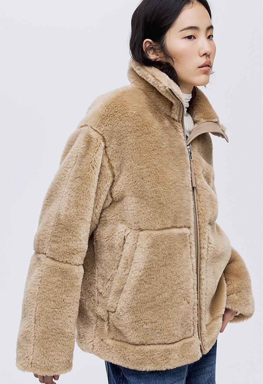H&M - Oversized jacket - beige