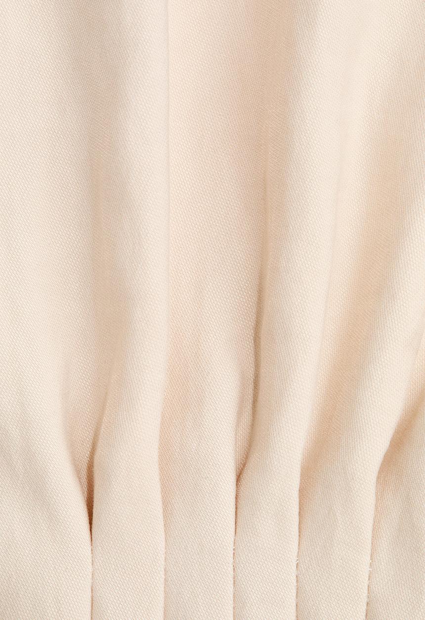 H&M - Waisted blouse - light beige