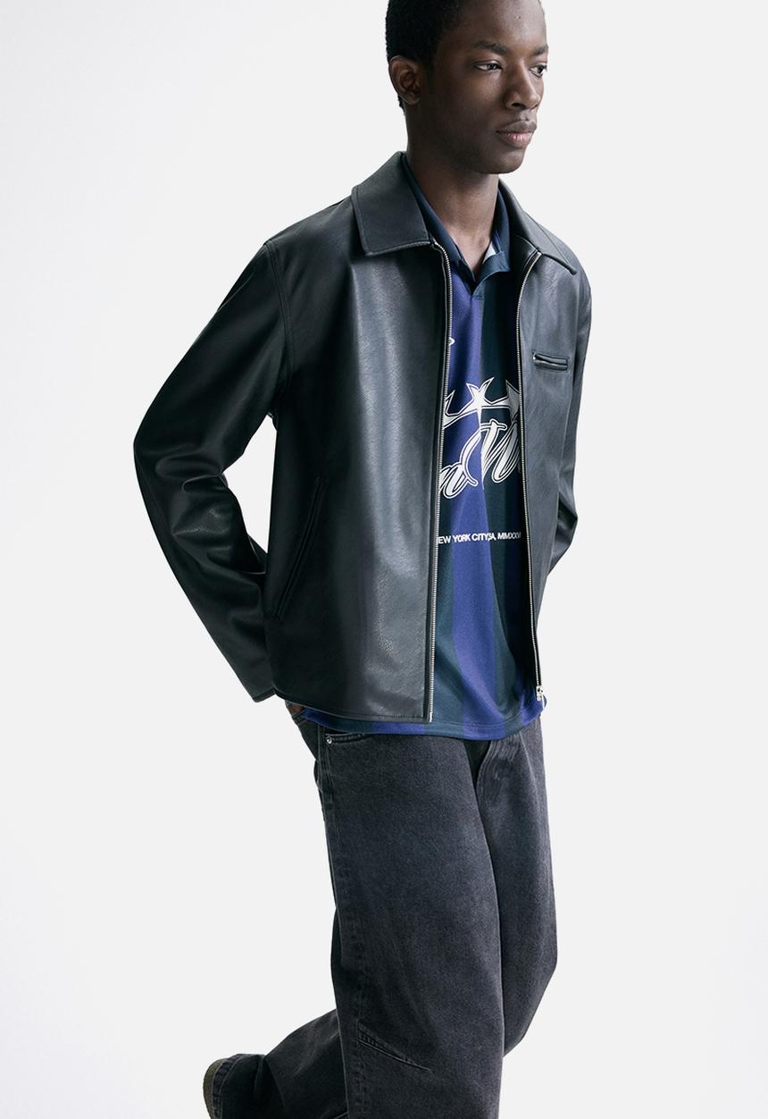 H&M - Collared jacket - black