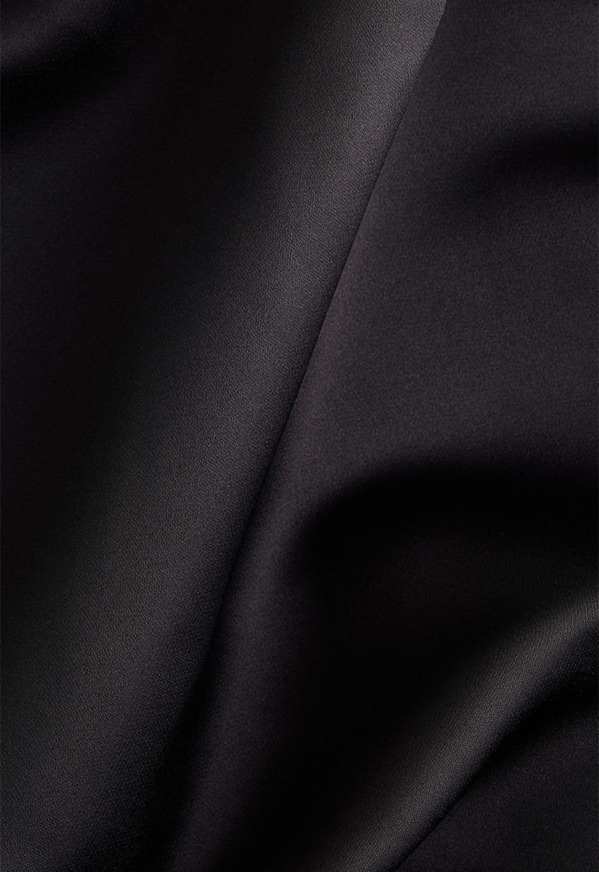 H&M - Satin dress - black