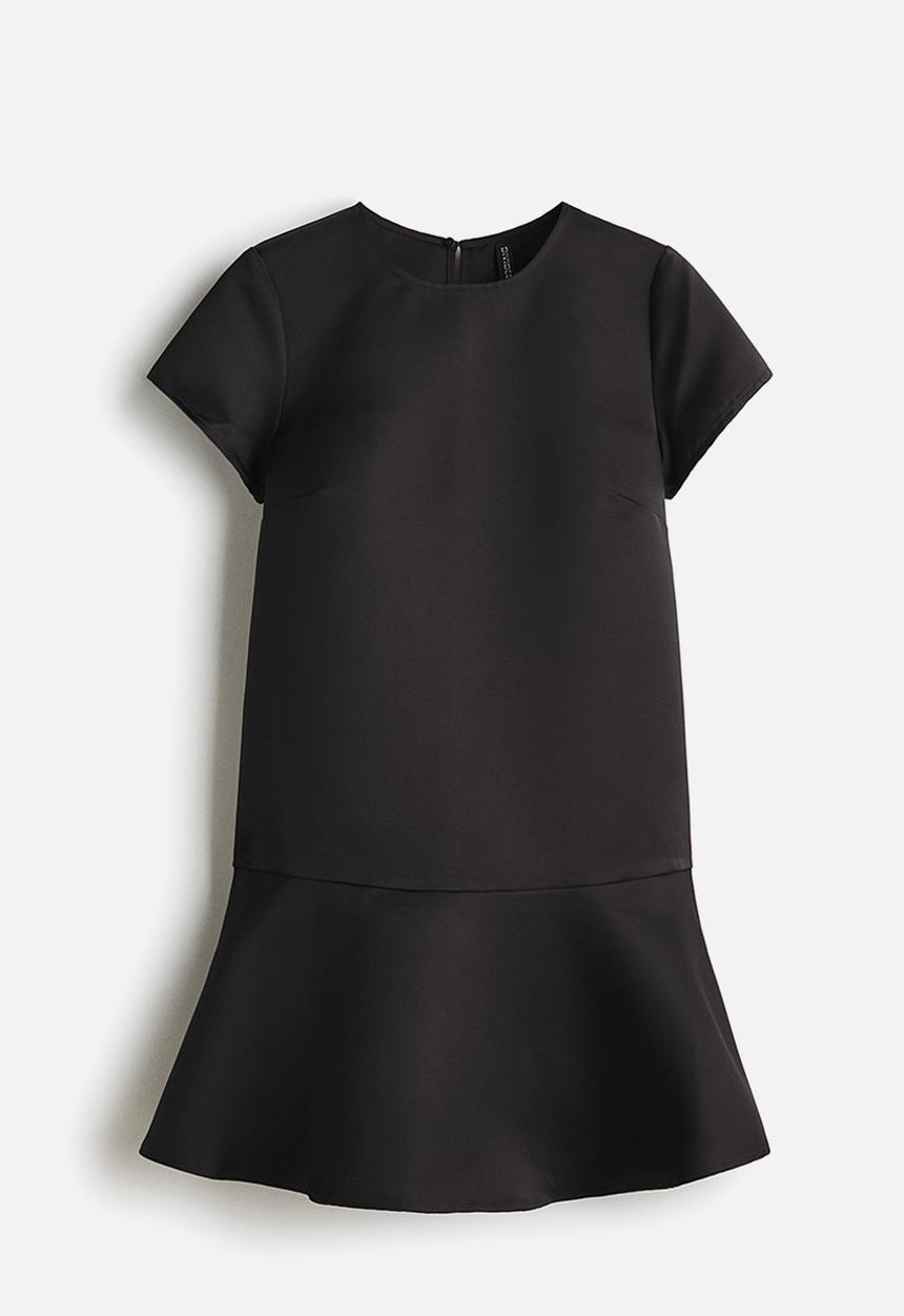 H&M - Satin dress - black